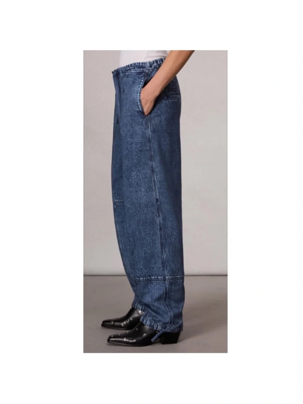 Rag & Bone Miramar Jordan Sweatpants Jordan Jogger Jeans Blue Small